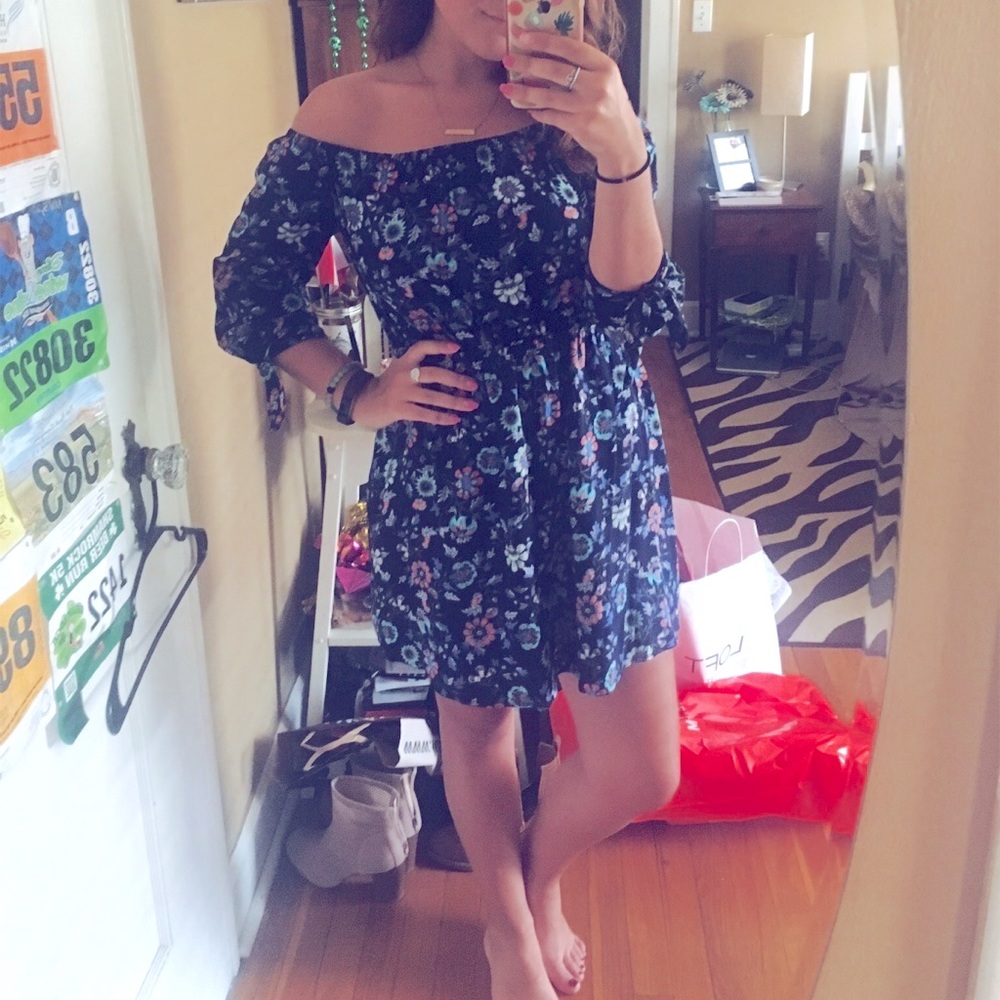 Forever 21 off the shoulder dress